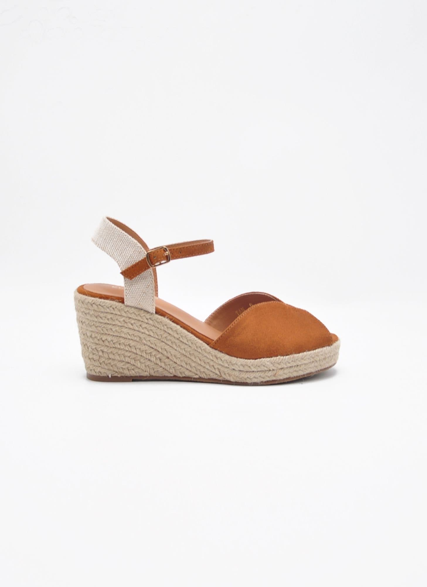 Mariselle Wedges, Alternate, color, Brown