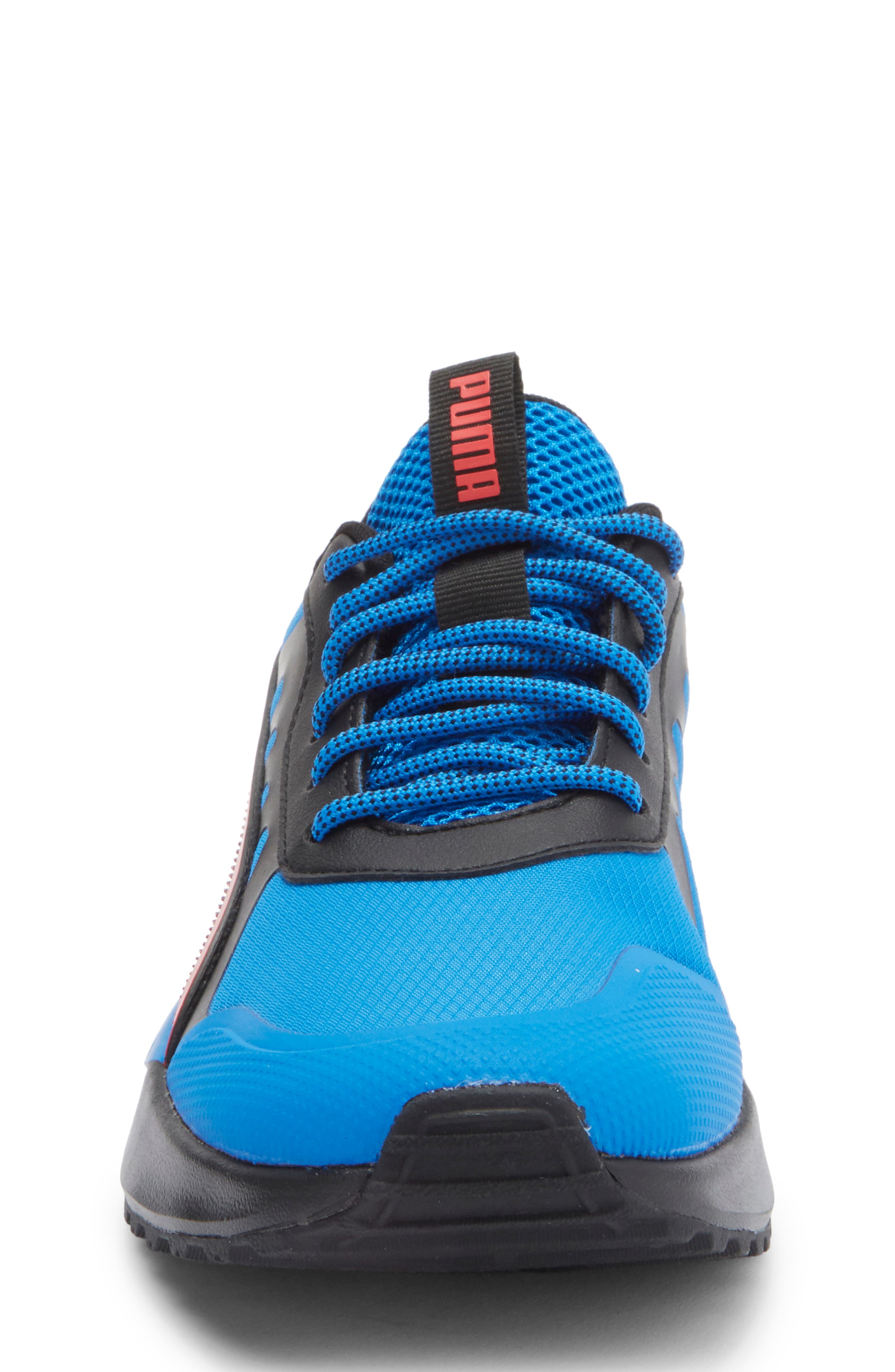 PUMA Kids' Excursion Jr Sneaker, Alternate, color, Racing Blue/ Active Red/ Black