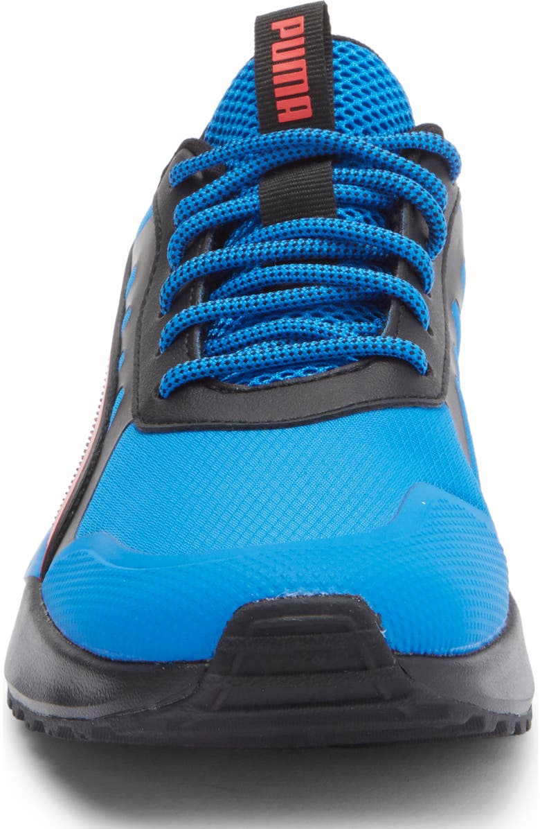 PUMA Kids' Excursion Jr Sneaker, Alternate, color, Racing Blue/ Active Red/ Black