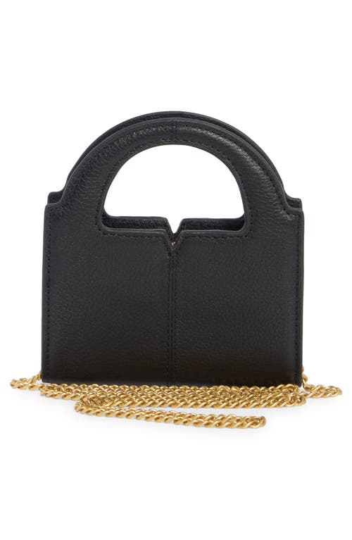 Vince Camuto Aleah Leather Crossbody Wallet In Black