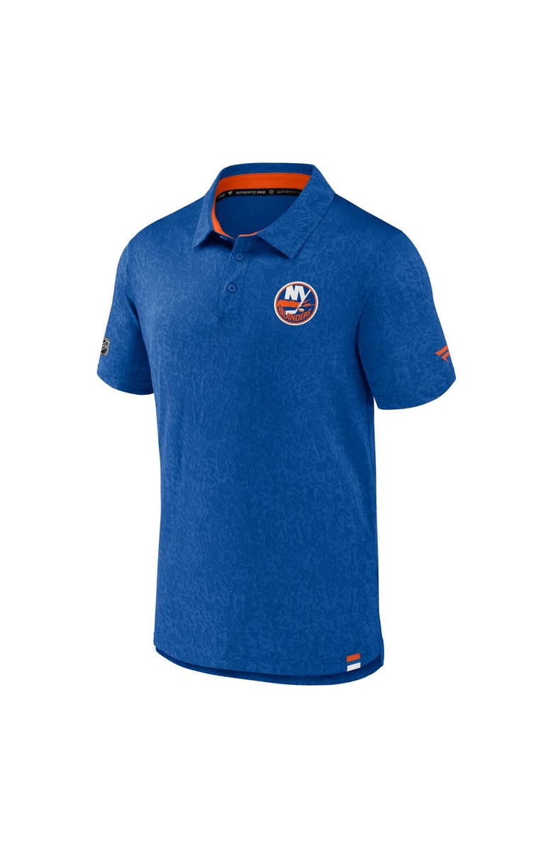FANATICS Men's Fanatics Royal New York Islanders Authentic Pro Jacquard Polo, Alternate, color, Royal