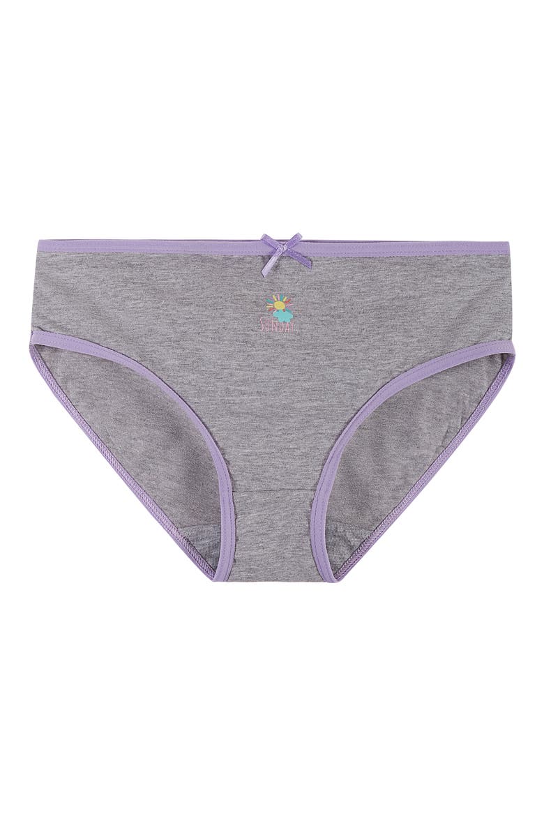 Kids' Bikini Briefs - Pack of 8, Alternate, color, WHA