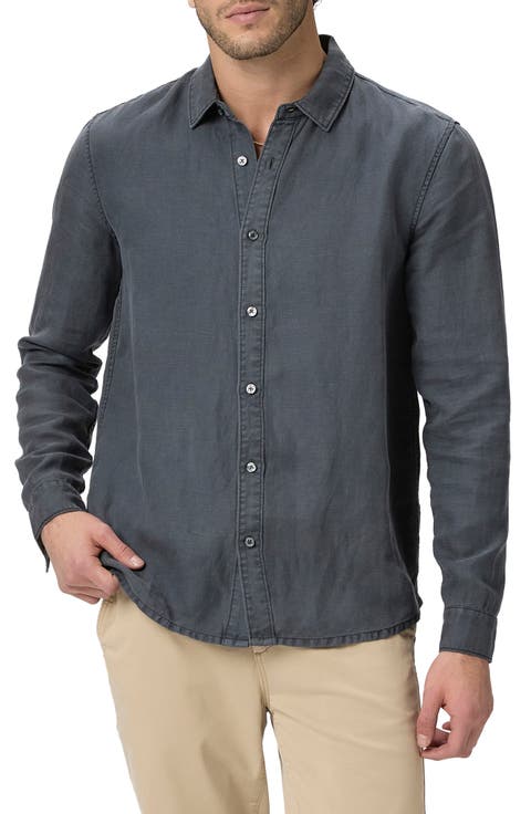 Peters Linen & Lyocell Button-Up Shirt