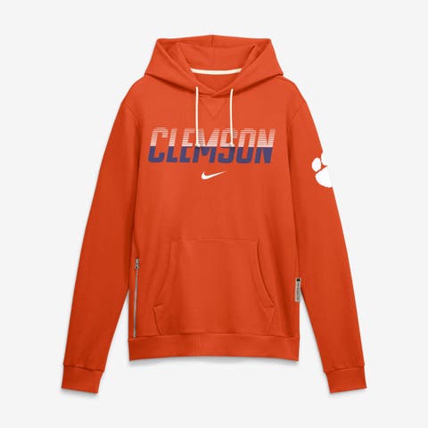 Men's Nike Orange Clemson Tigers 2026 Sideline Standard Issue Dri-FIT Hoodie