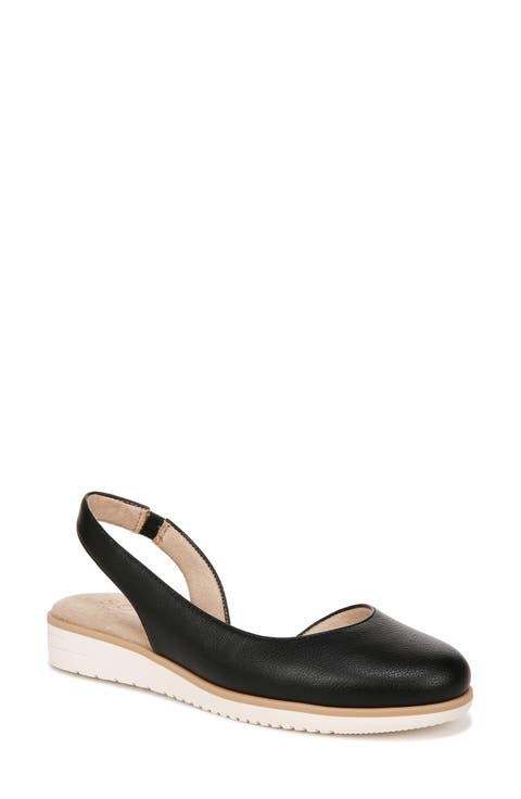 Idea Slingback Flat - Wide Width Available (Women)