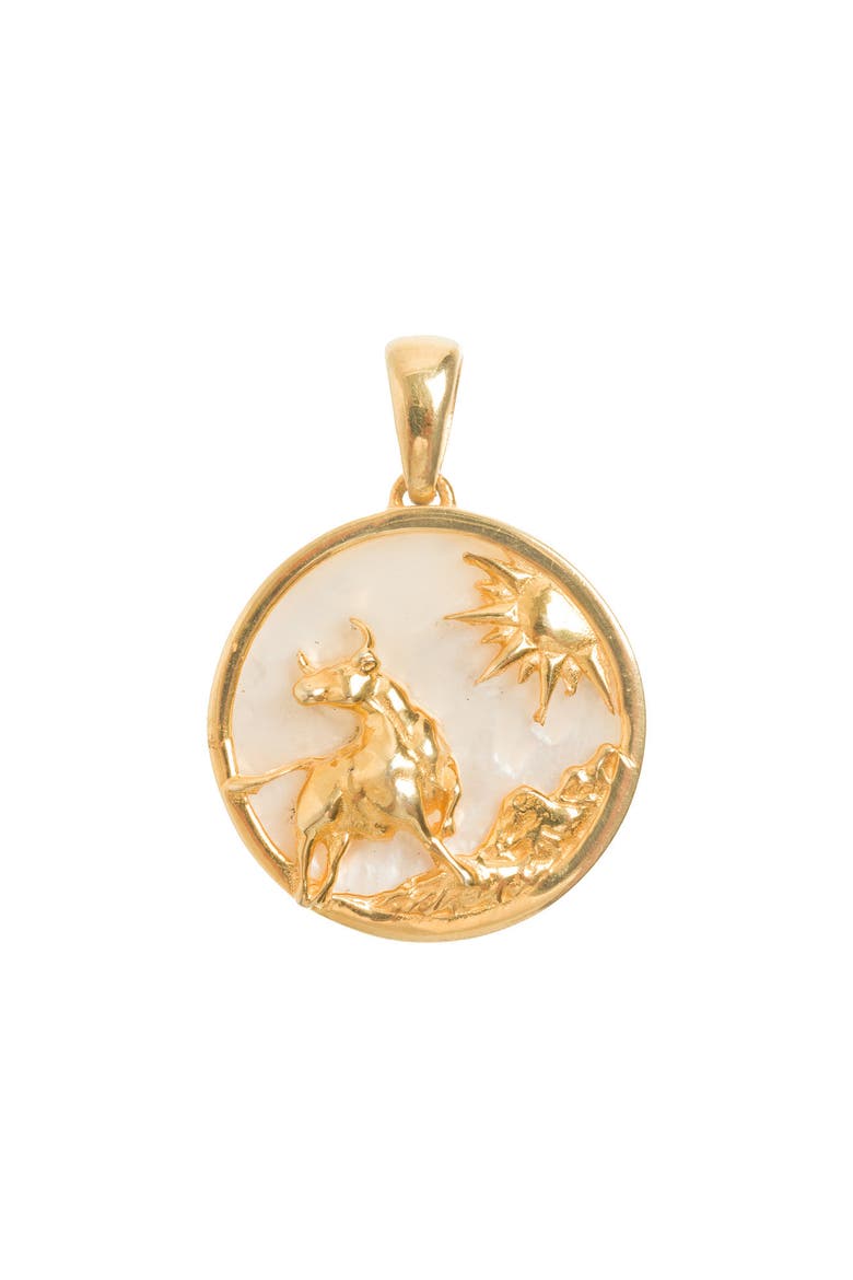 Zodiac Necklace, Alternate, color, Taurus