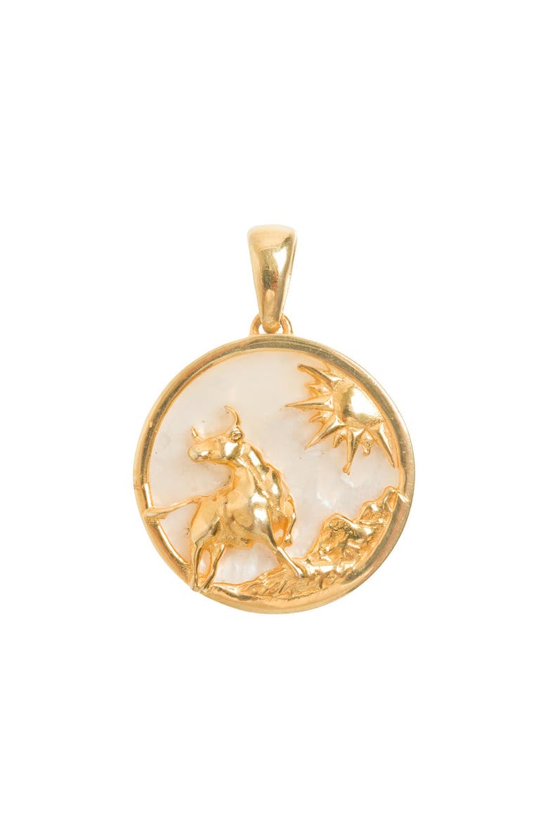 Freya Rose Zodiac Necklace, Alternate, color, Taurus