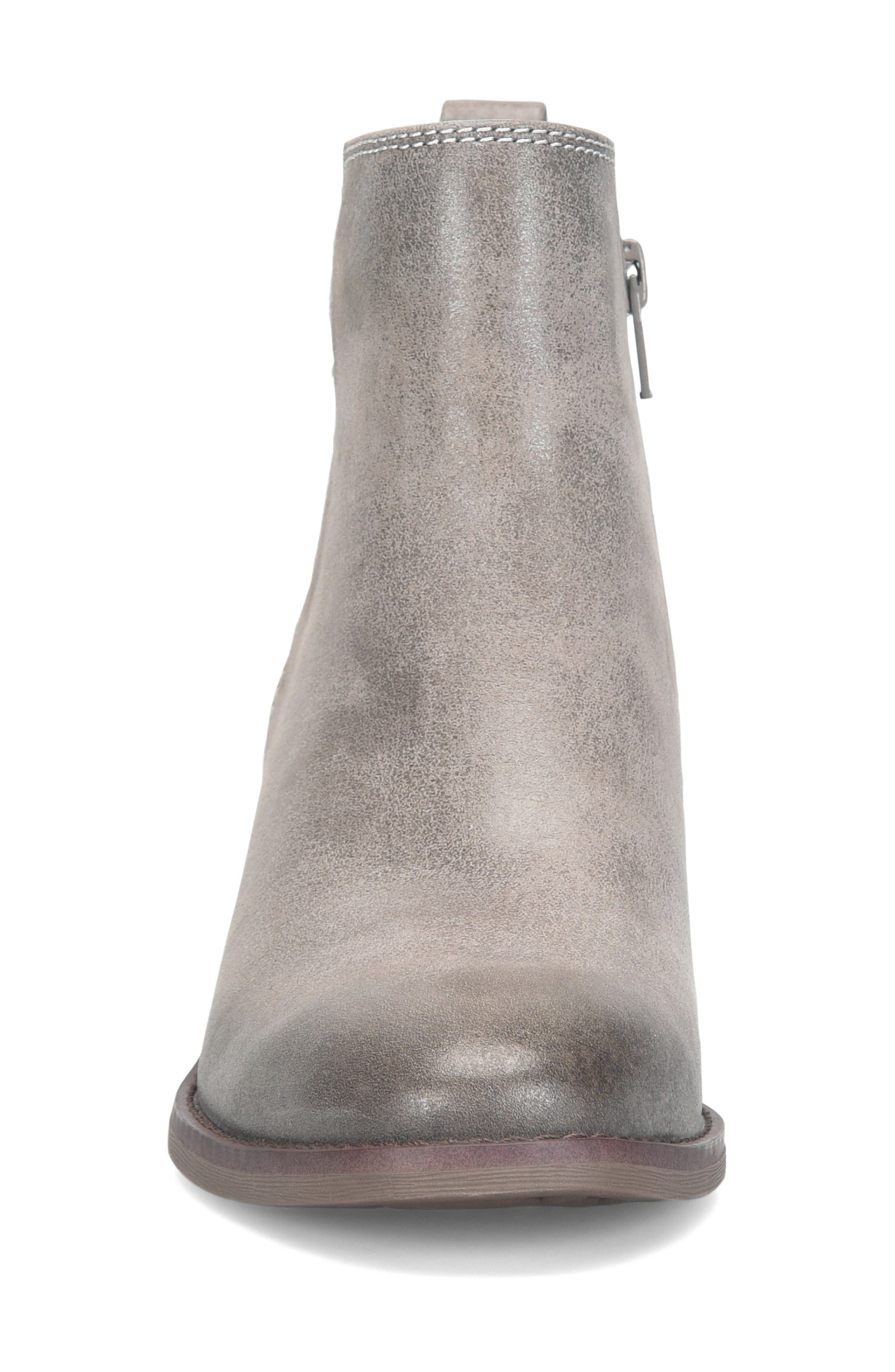 Heather Bootie, Alternate, color, GREY
