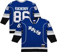 Mitchell & Ness Men's Nikita Kucherov Blue Tampa Bay Lightning 2013-14 Power Play Jersey