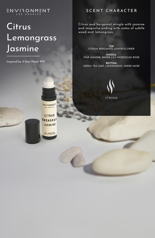 Environment Inspired By 5-star Luxury Hotel Roll-on Oil Perfume In White