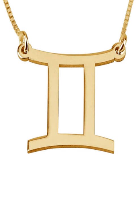 Zodiac Pendant Necklace