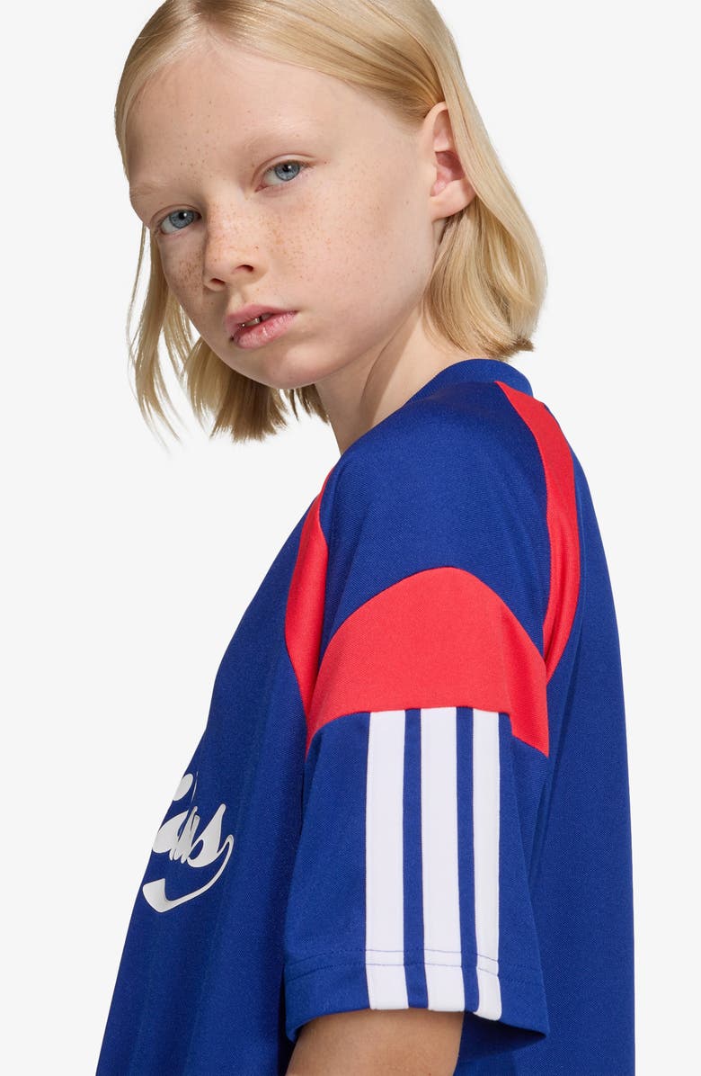 adidas House of Tiro T-Shirt, Alternate, color, Mystery Ink/ White/ Pure Ruby