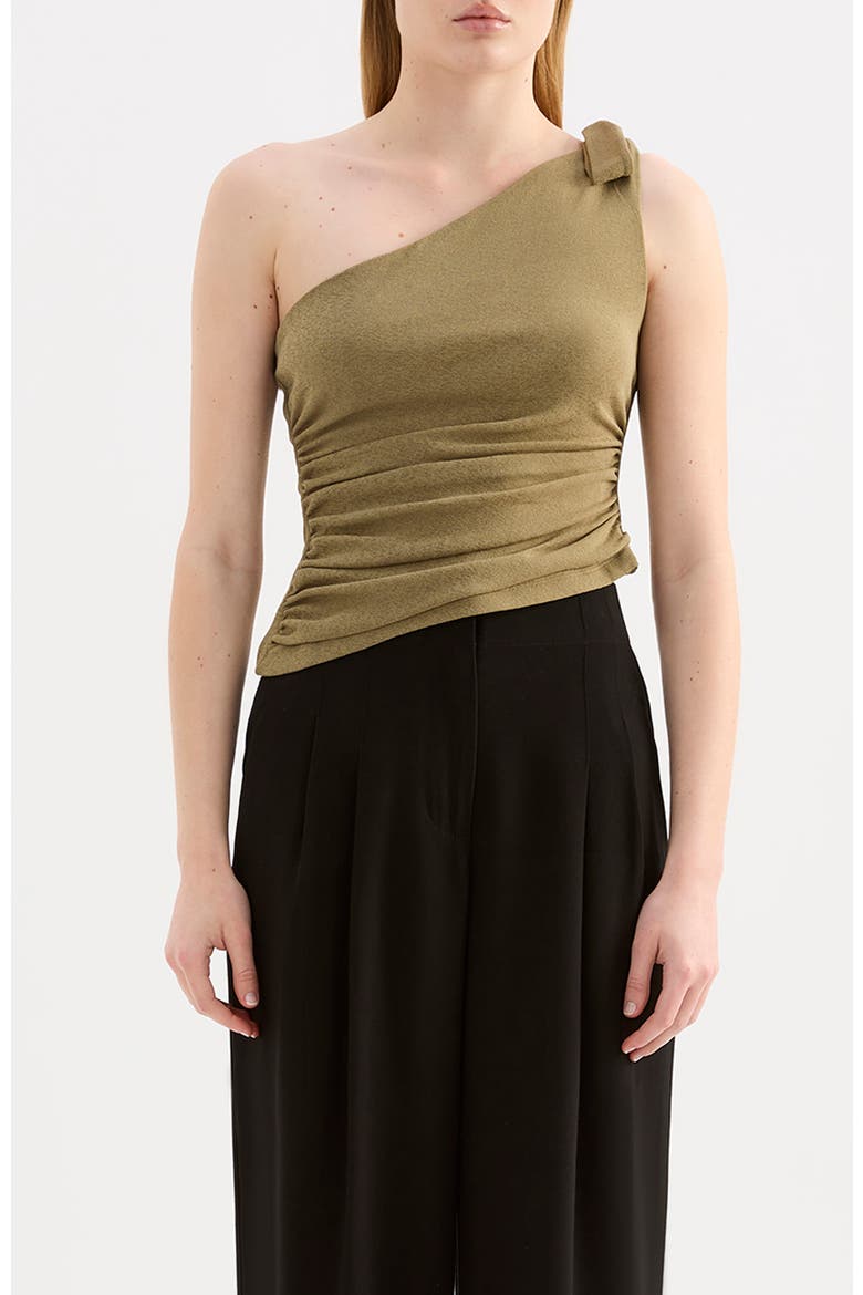 Fiora Mesh Top, Main, color, Deep Olive