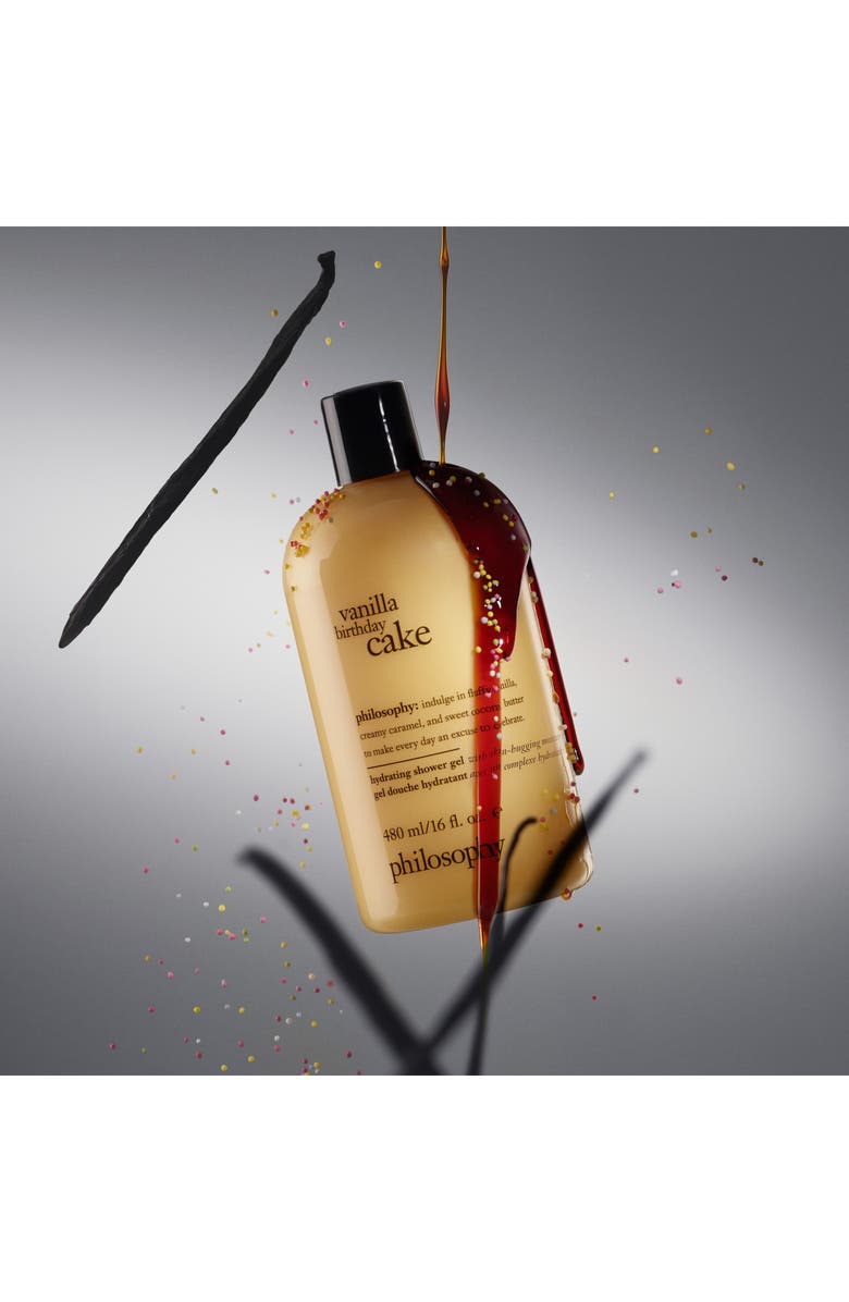 philosophy Vanilla Birthday Cake Shampoo Shower Gel & Bubble Bath, Alternate, color, 
