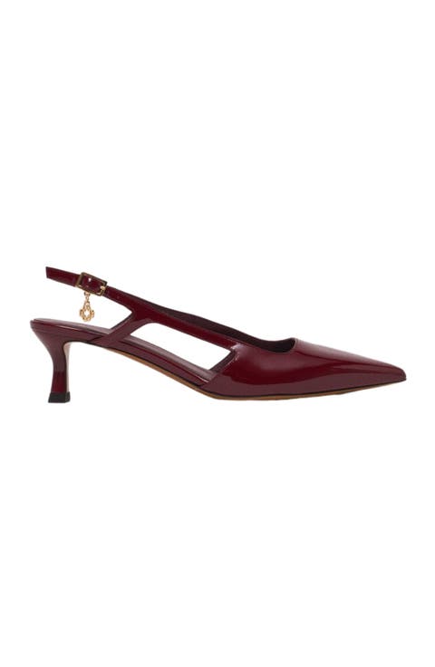 Slingback pumps