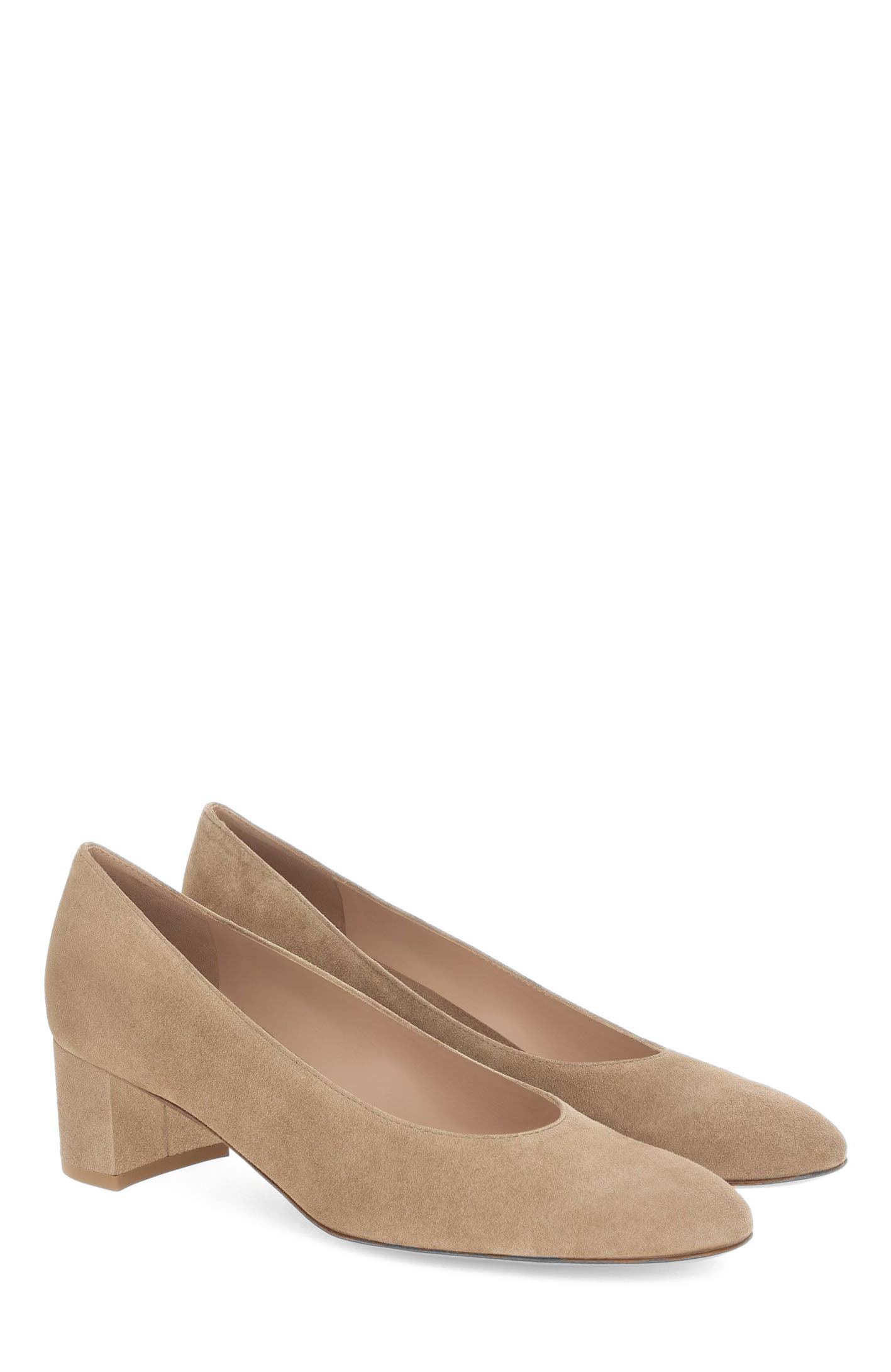 Ryan 45 Pump, Alternate, color, Light Brown Suede