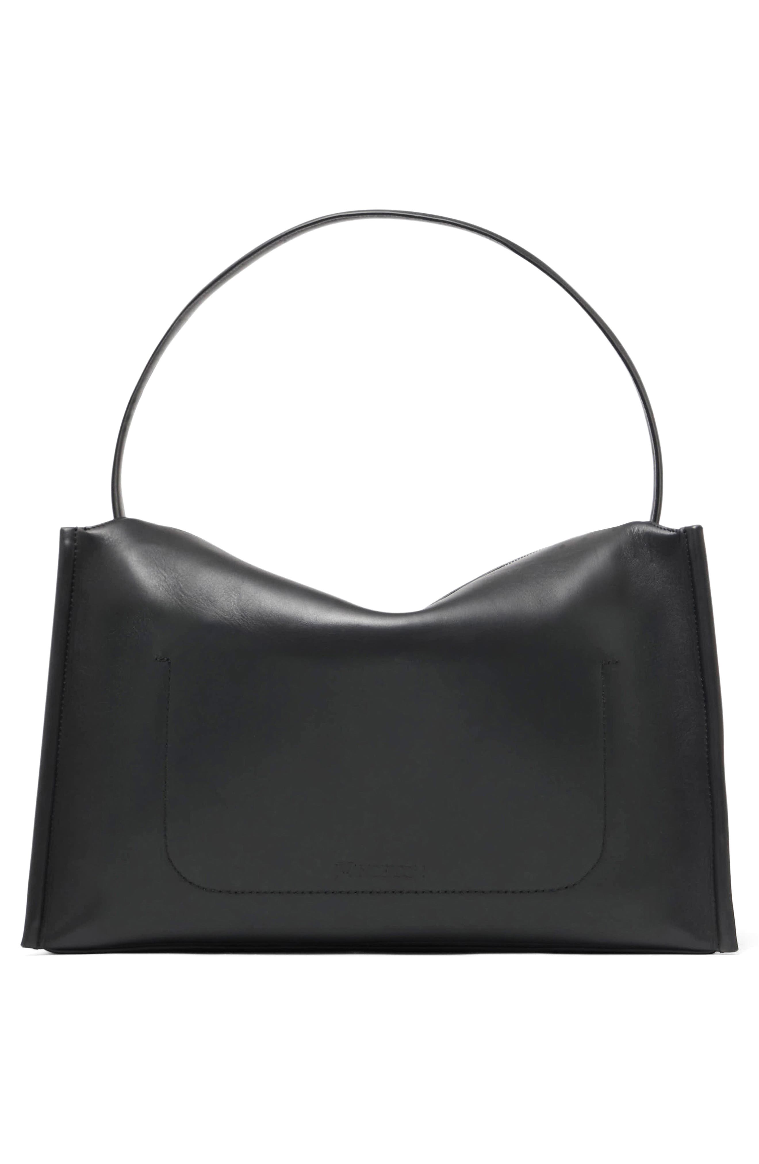 JW Anderson Large Loafer Leather Top Handle Bag, Alternate, color, 