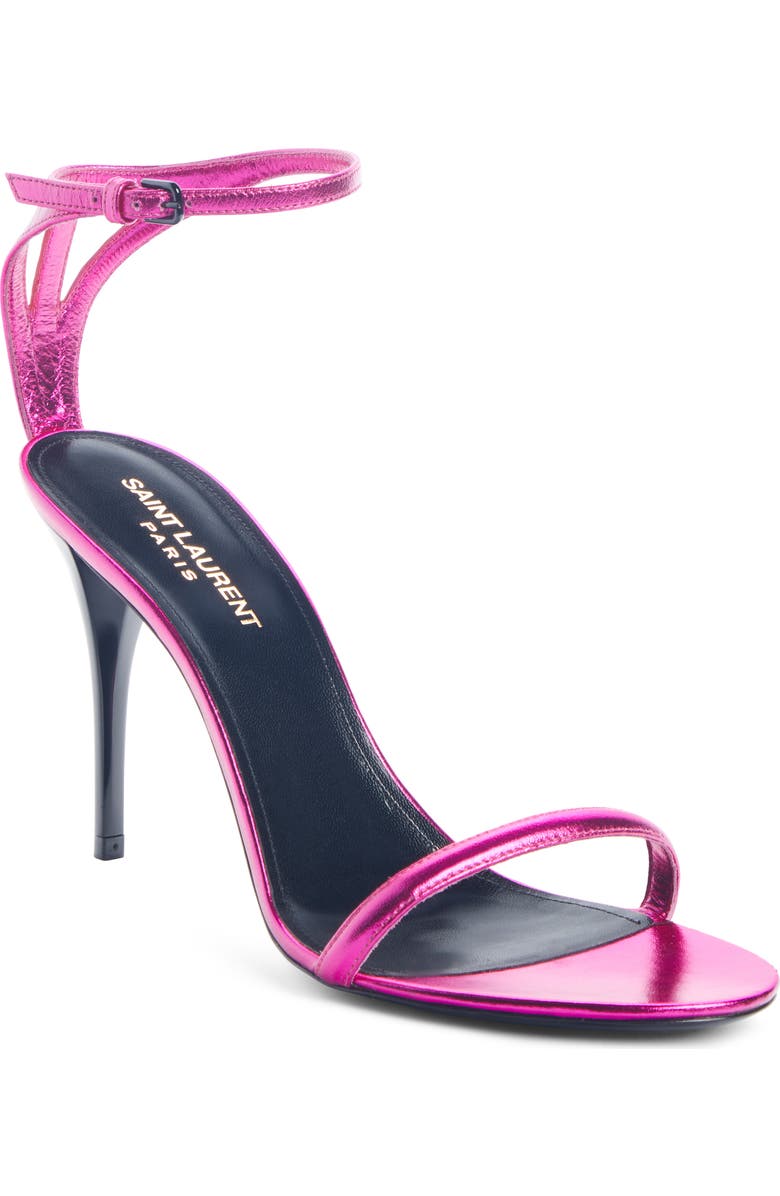 Saint Laurent Lexie Strappy Sandal, Main, color,