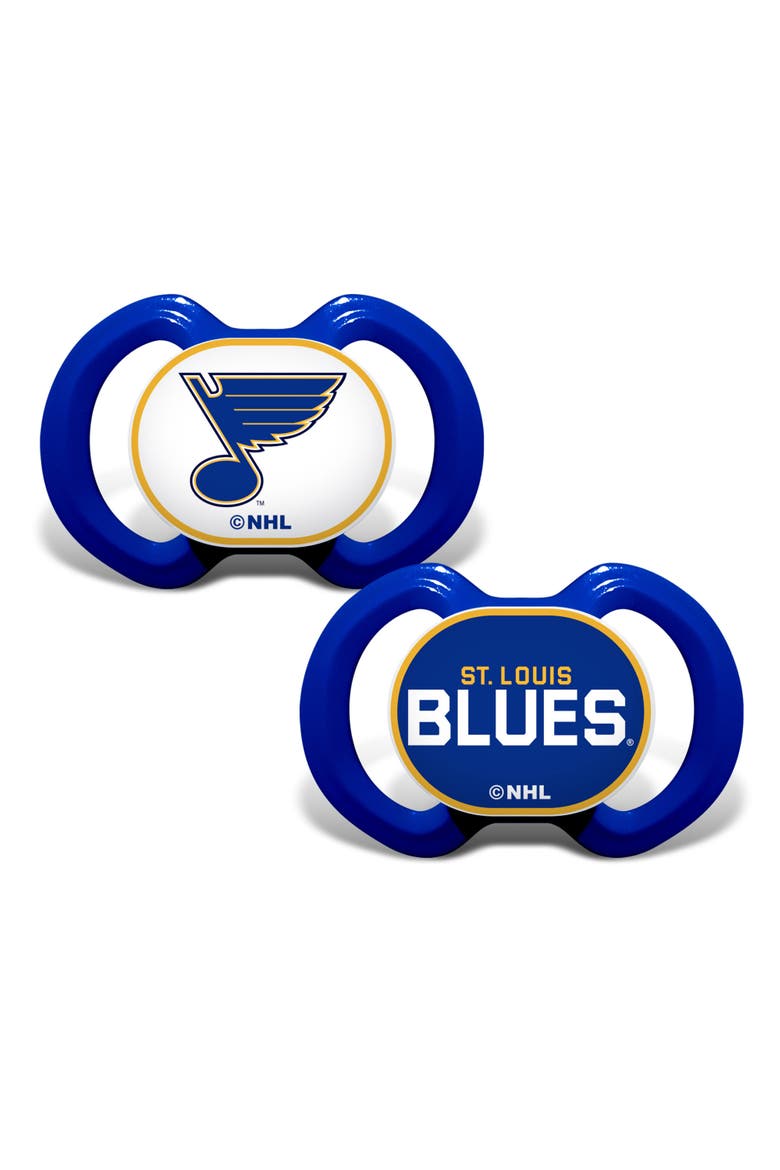 St. Louis Blues Pacifier 2-Pack, Main, color, Multicolor