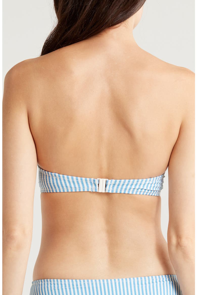 Juliette Bikini Top, Alternate, color, FRENCH BLUE X BRULE STRIPE