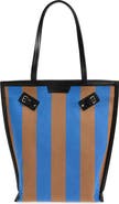Proenza Schouler North/South Days Stripe Canvas Tote