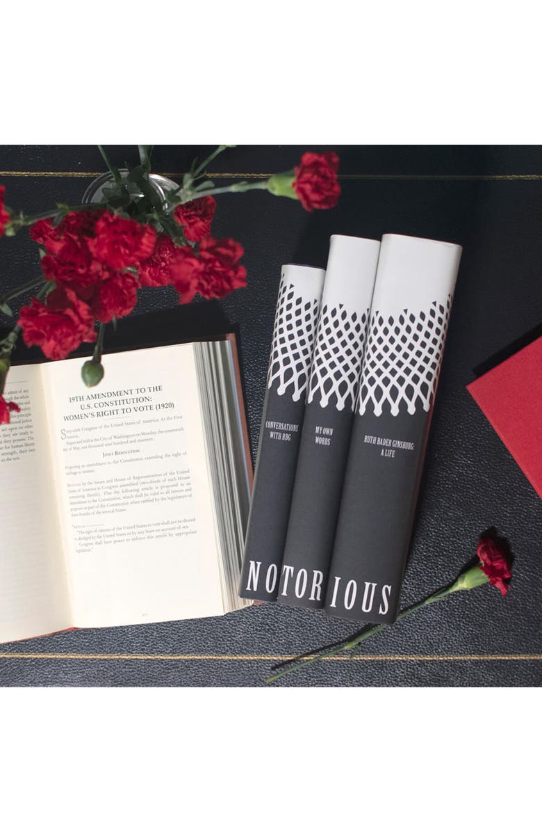 Juniper Books Ruth Bader Ginsburg Book Set, Alternate, color, Black And White