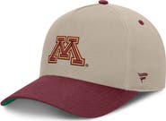 FANATICS Men's Fanatics Stone/Maroon Minnesota Golden Gophers Veteran Two-Tone Adjustable Hat