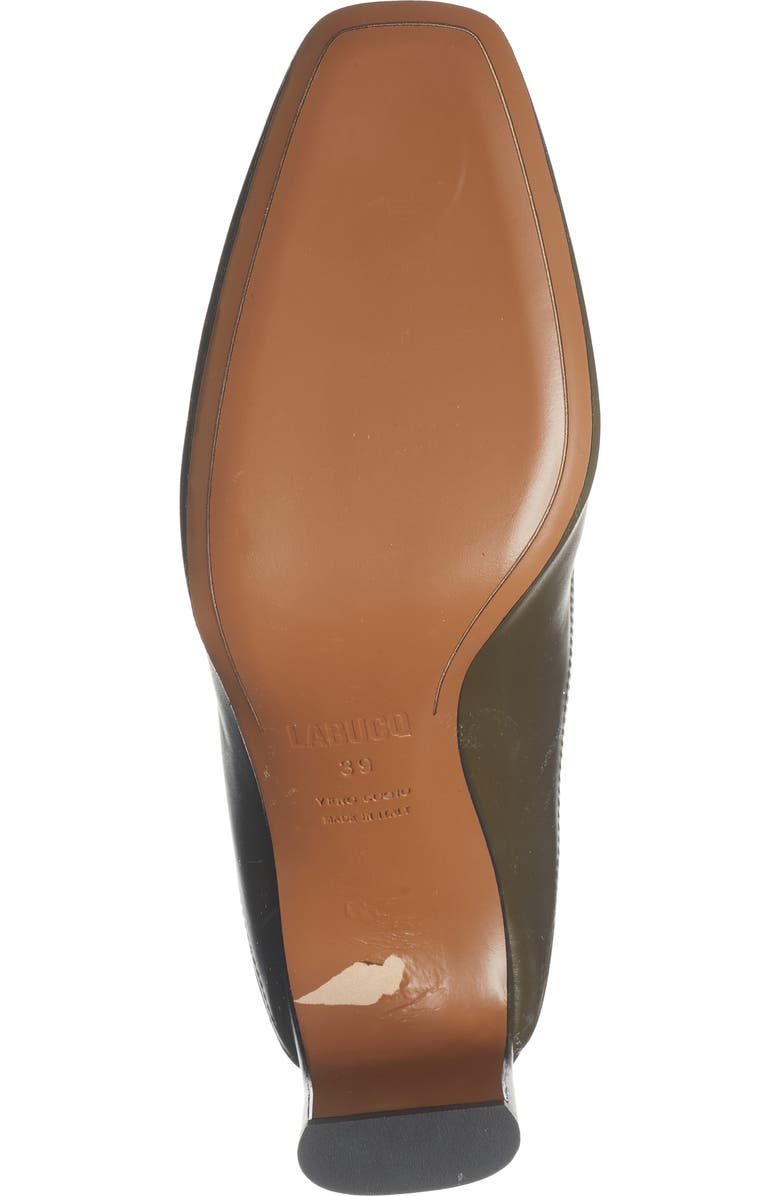 LABUCQ Jil Leather Boot, Alternate, color, Olive