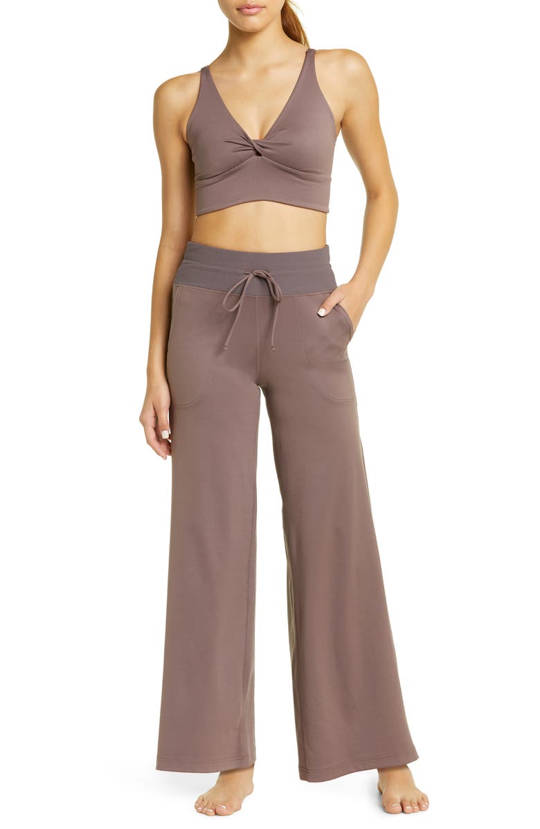 Zella Twist Around Renew Sports Bra, Alternate, color,