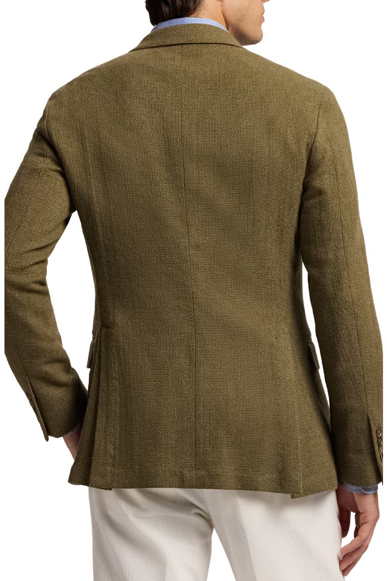Open Weave Cashmere Sport Coat, Alternate, color, FERN GREEN