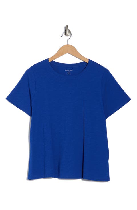 Crewneck Short Sleeve Organic Cotton T-Shirt