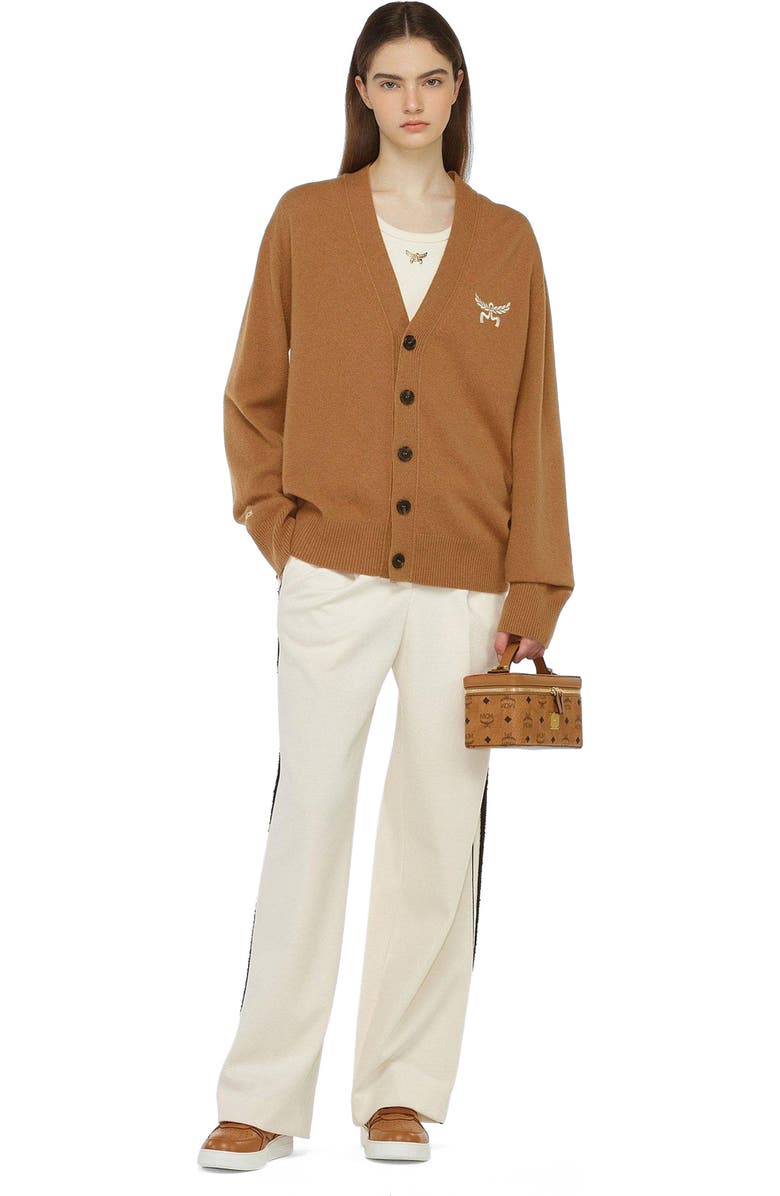 MCM Rockstar Vanity Case in Visetos Original, Alternate, color, Brown