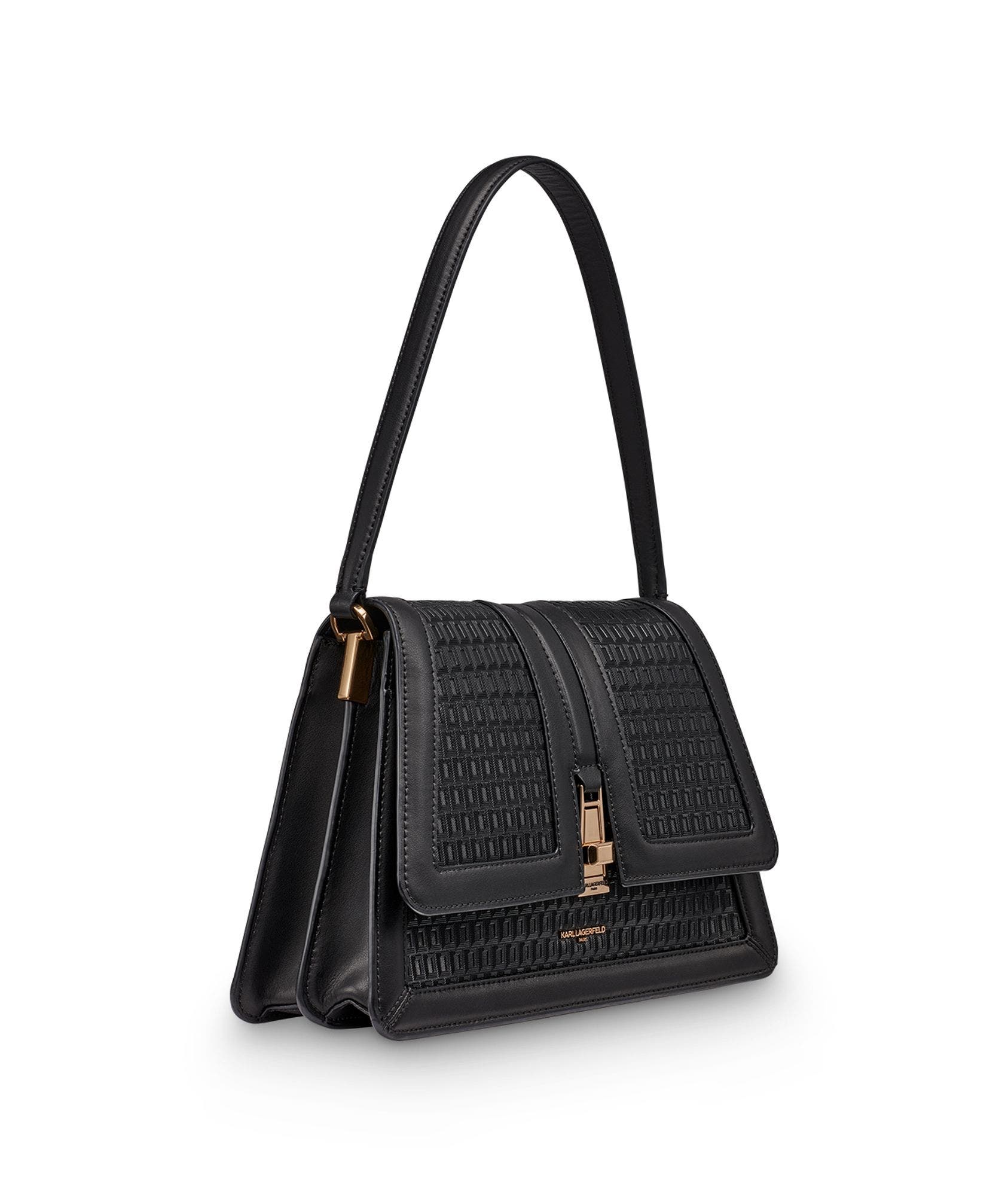Mercerie Shoulder Bag, Alternate, color, Black/Gold