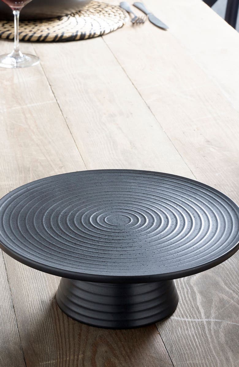 NEXT Bronx Cake Stand, Alternate, color, Black