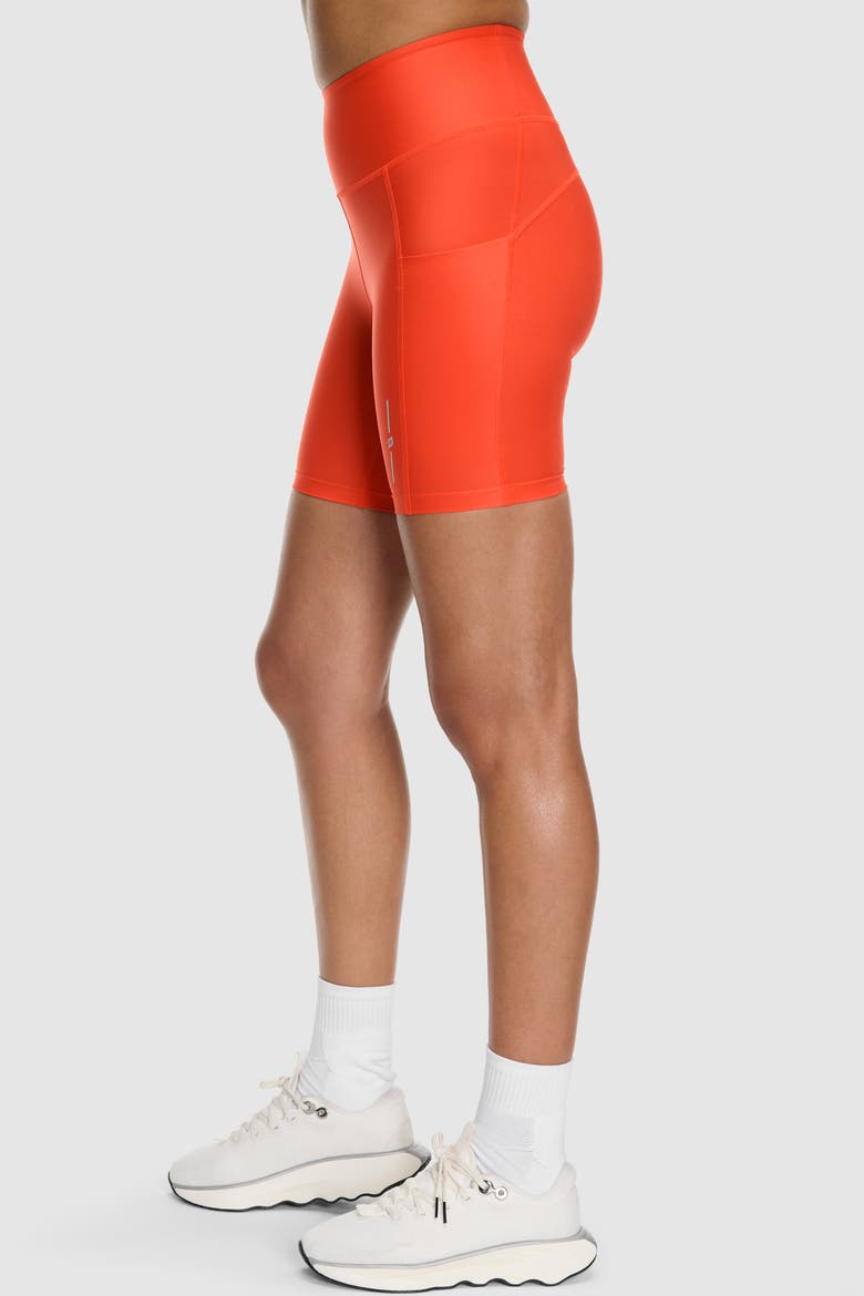 PaceForm Performance Pocket Run Short 7", Alternate, color, CHERRY TOMATO