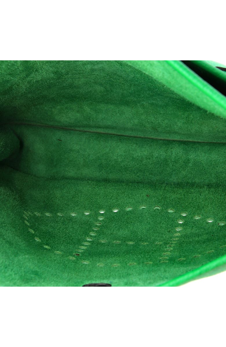 Pre-Owned Hermes Evelyne Bag Gen III Clemence PM, Alternate, color, Green