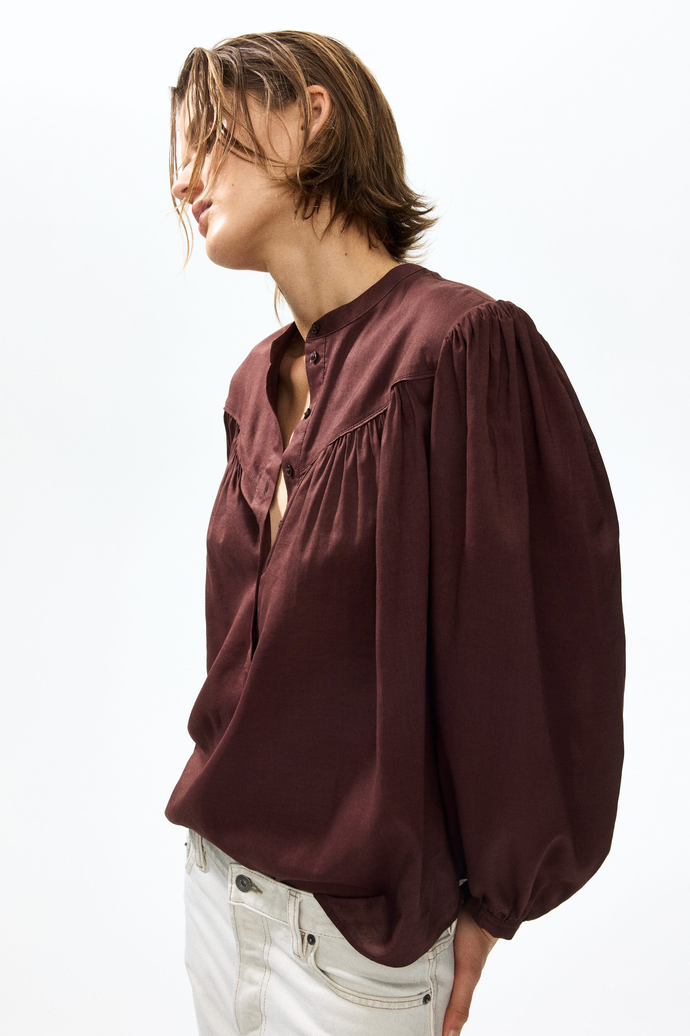 Oversized blouse - image 2