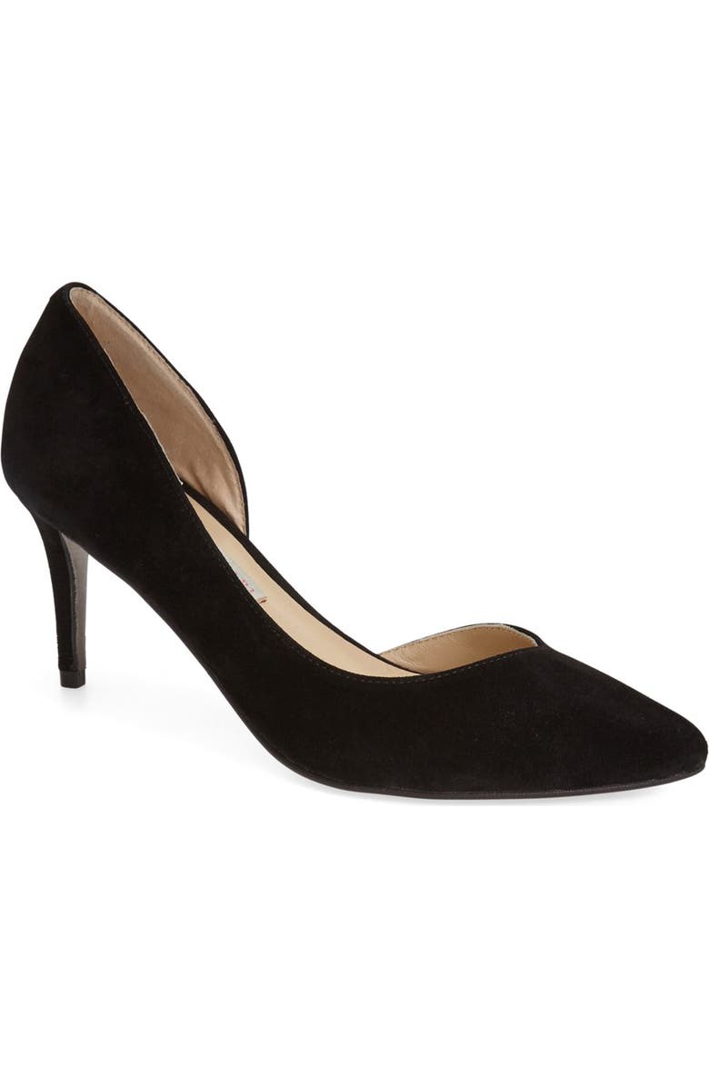 Kristin Cavallari 'Oracle' half d'Orsay Pump, Main, color,