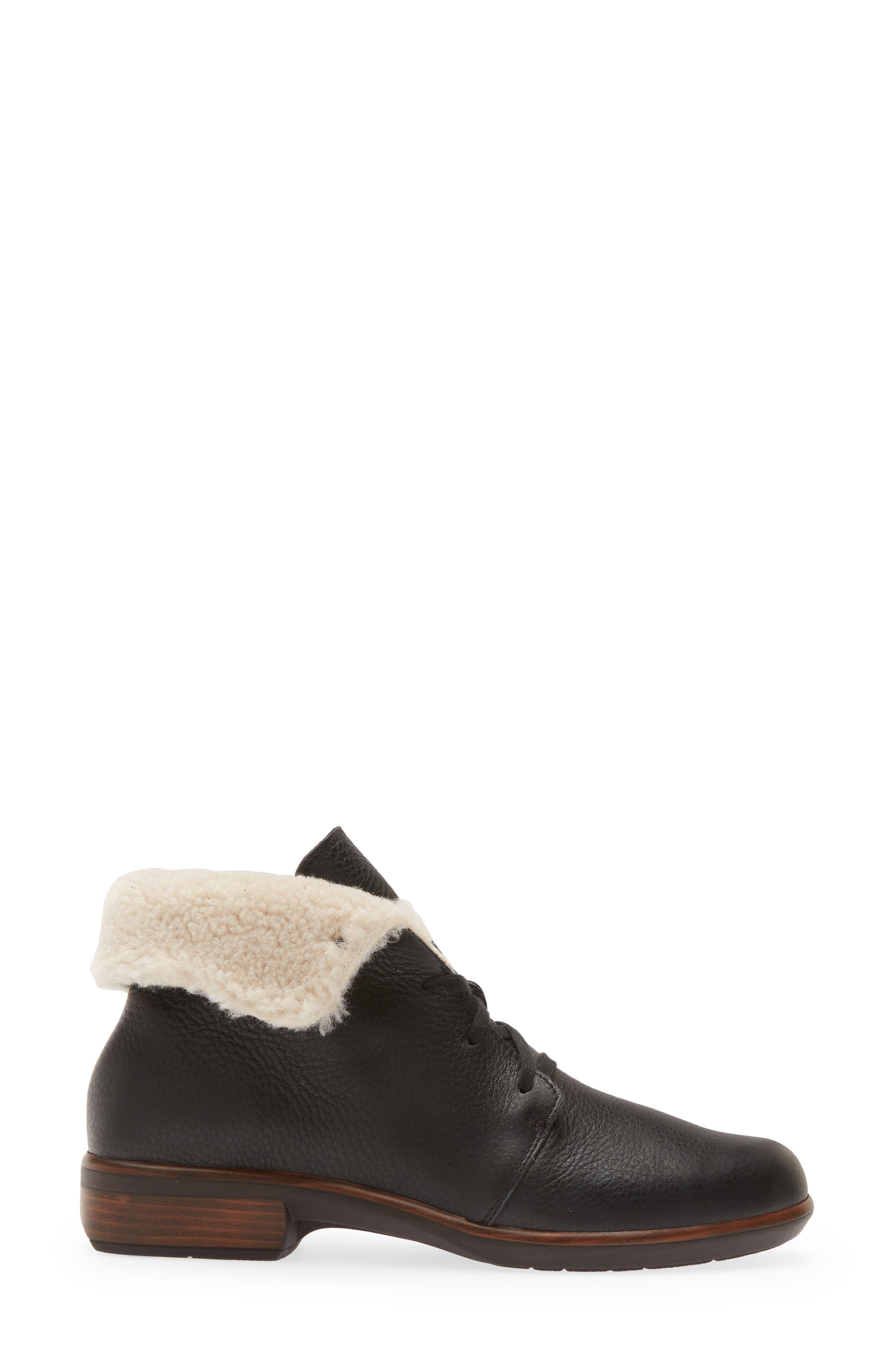 Naot Pali Faux Shearling Lined Bootie, Alternate, color, 