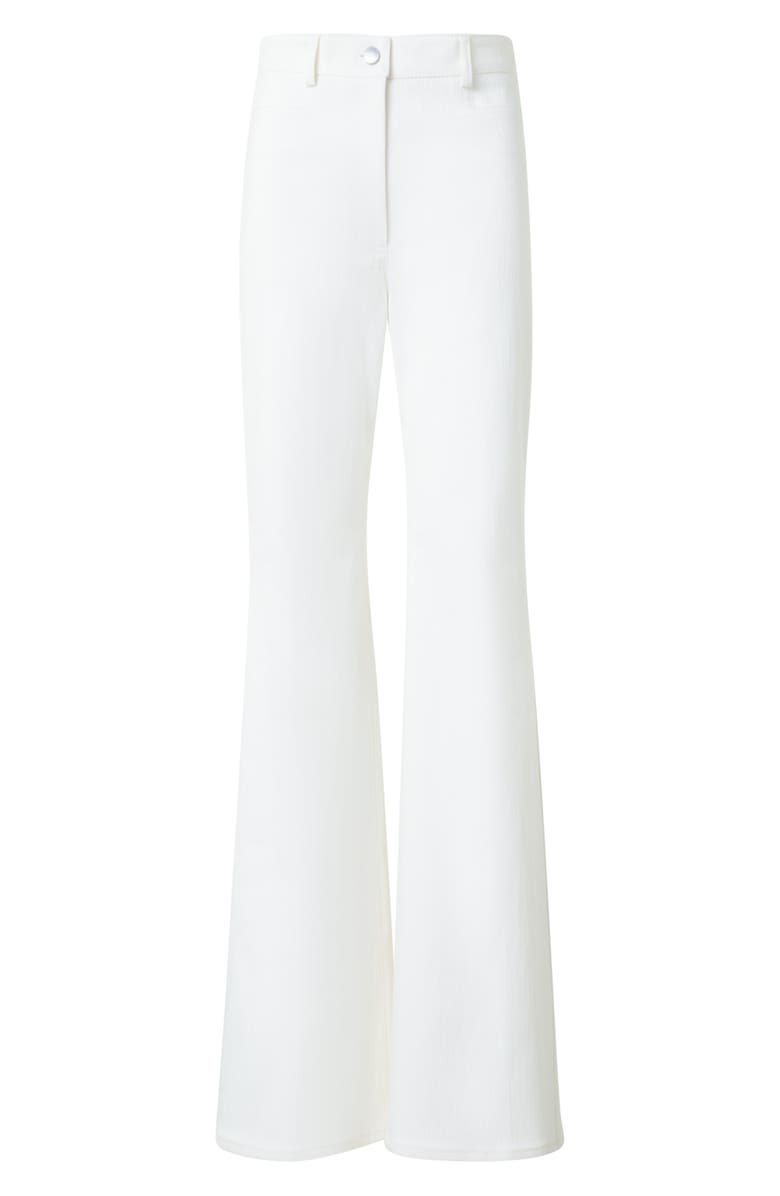 Akris punto Celia High Waist Bootcut Jeans, Alternate, color, Cream
