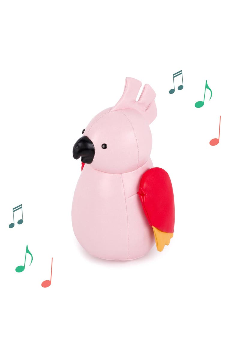 Little Big Friends Musical Animals - Parakeet , Plush Baby Music Box, Nursery Toy, Main, color, Pink