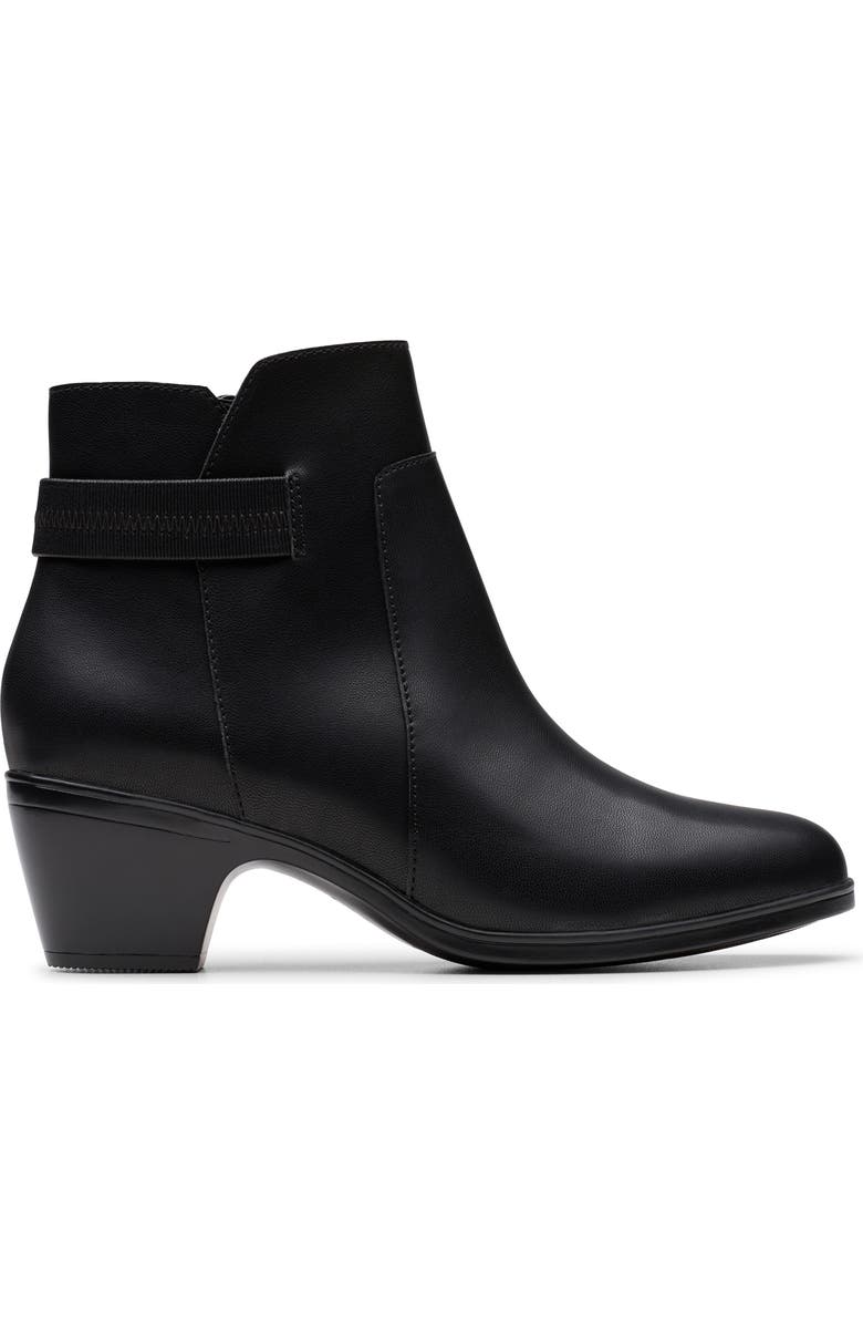 Clarks<sup>®</sup> Emily Quartz Bootie, Alternate, color, Black