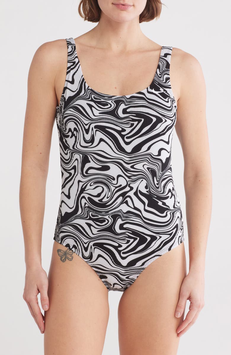 Nike U-Back One-Piece Swimsuit, Main, color,