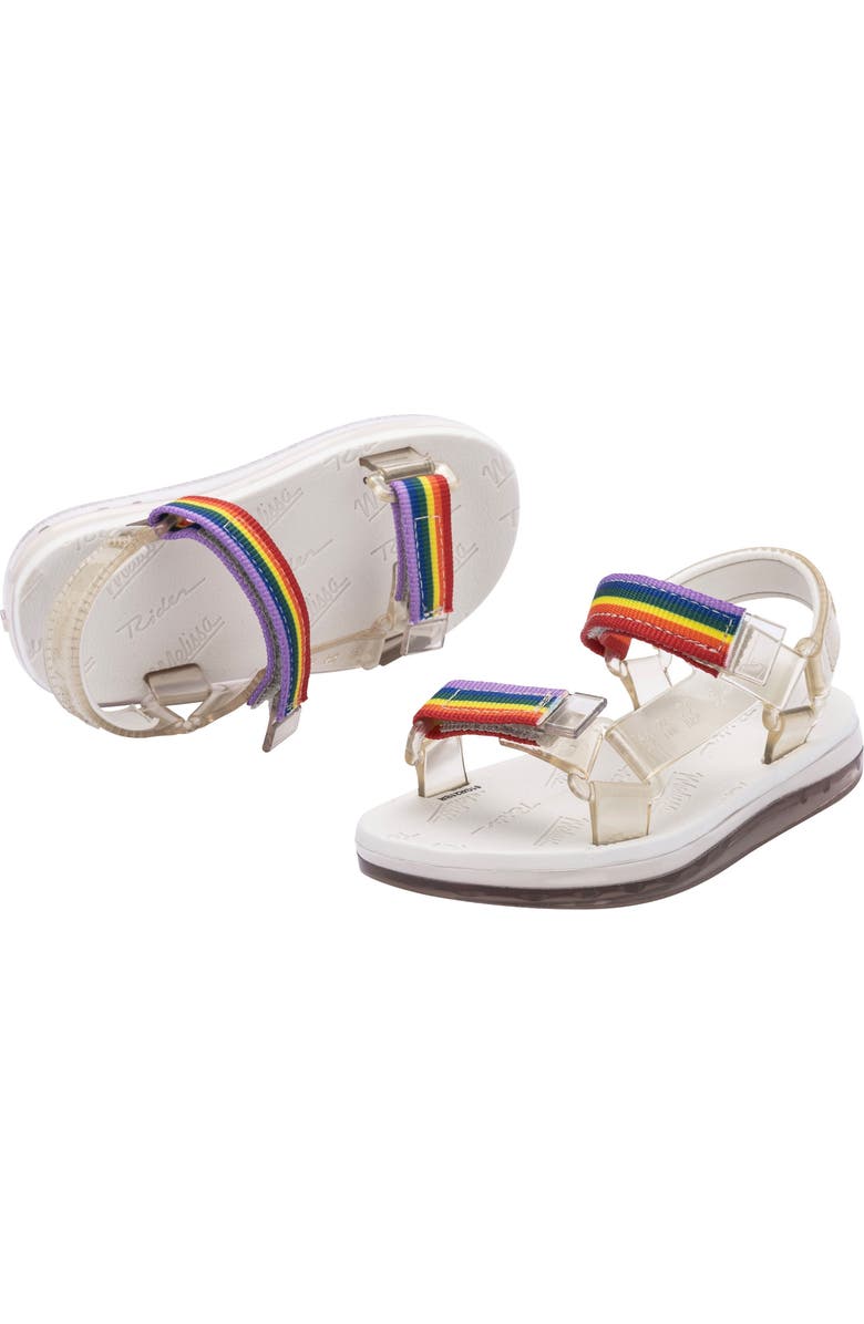 Melissa Papete Rider Sandal, Alternate, color,