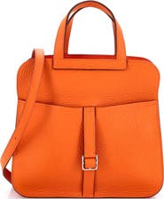 Pre-Owned Hermes Halzan Bag Clemence 25