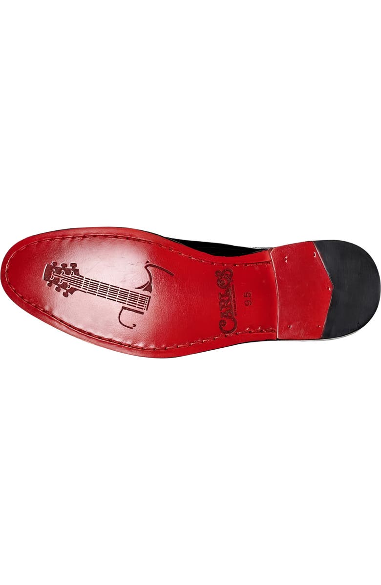 CARLOS SANTANA Tuxedos Patent Cap-toe Oxford, Alternate, color, Black Patent