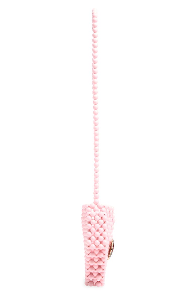 Heartfelt Faux Pearl Bag, Alternate, color, PINK MULTI