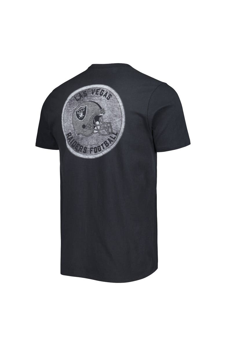 '47 Men's '47 Black Las Vegas Raiders Open Field Franklin T-Shirt, Alternate, color, Black