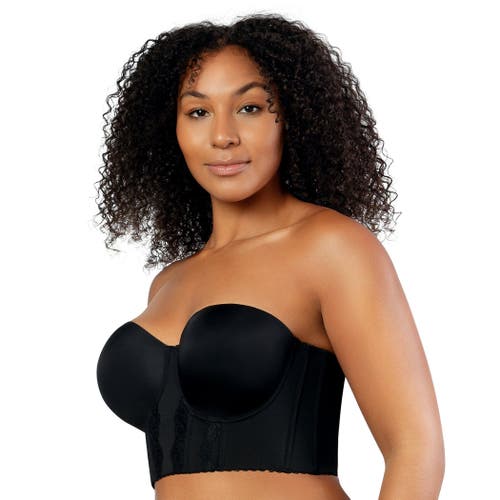 Parfait Elissa Full Busted Strapless Bustier In Black