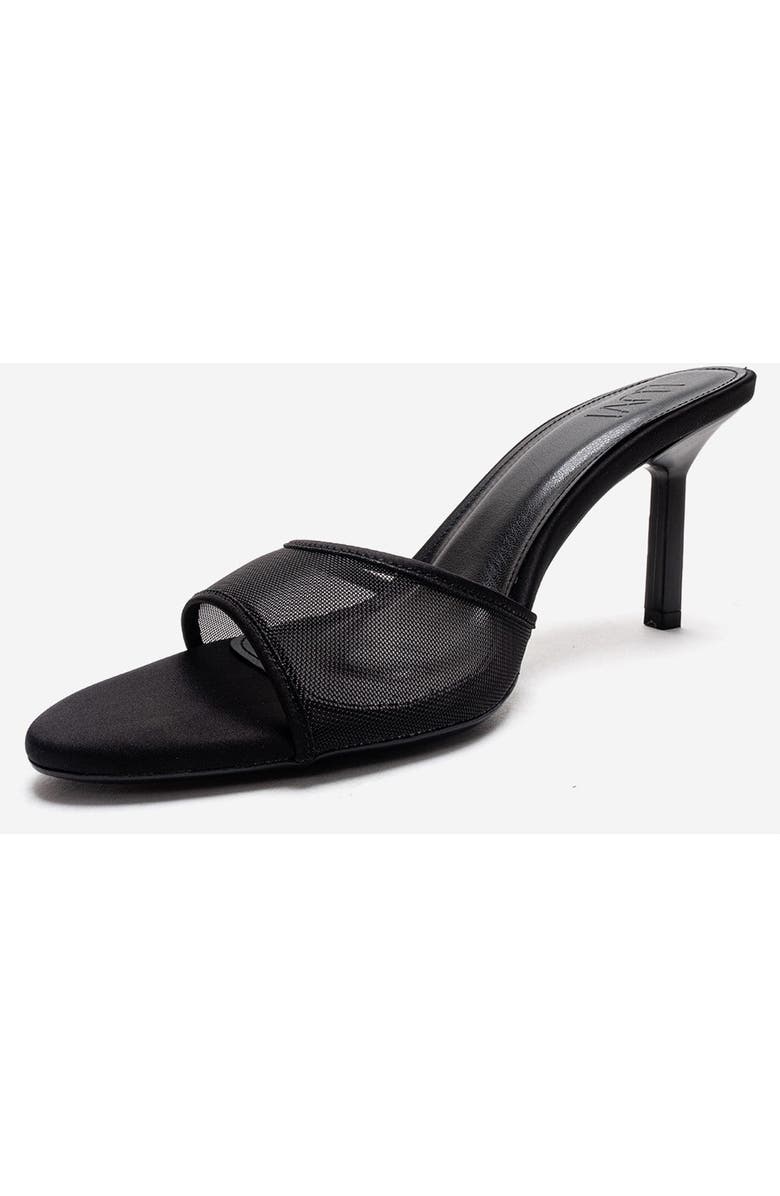 Prologue Shoes Monroe Stiletto Mesh Sandal, Alternate, color, Black